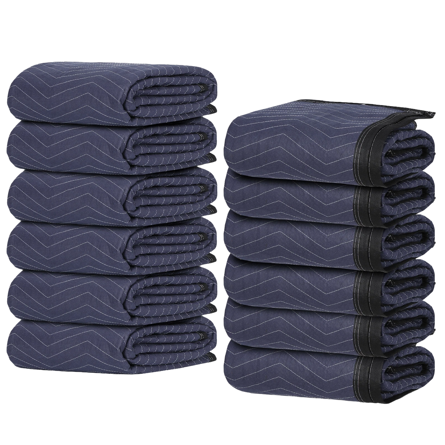 12 Pack LightweightMoving Blankets (80" x 72")